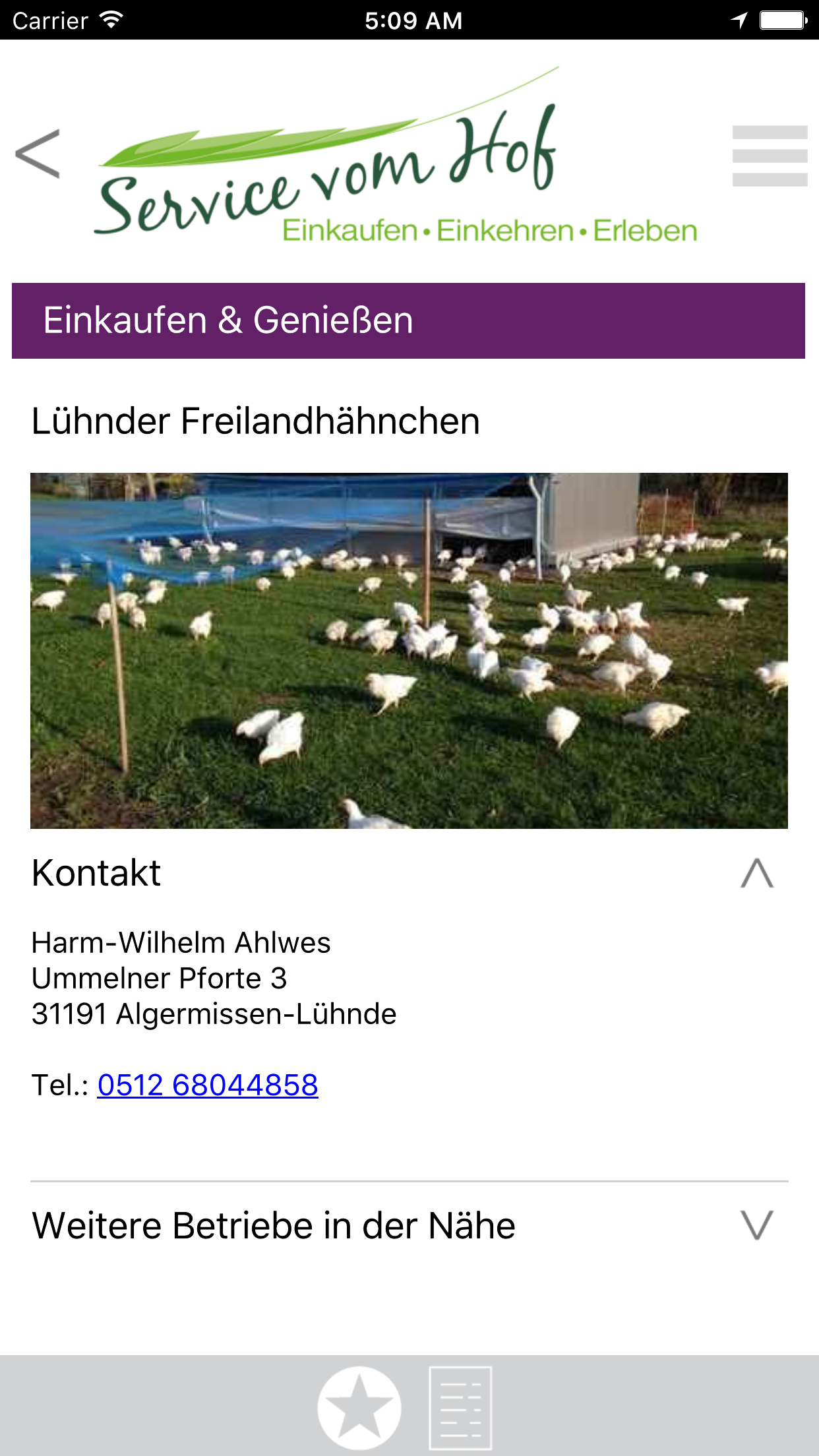 Service vom Hof screenshot 3