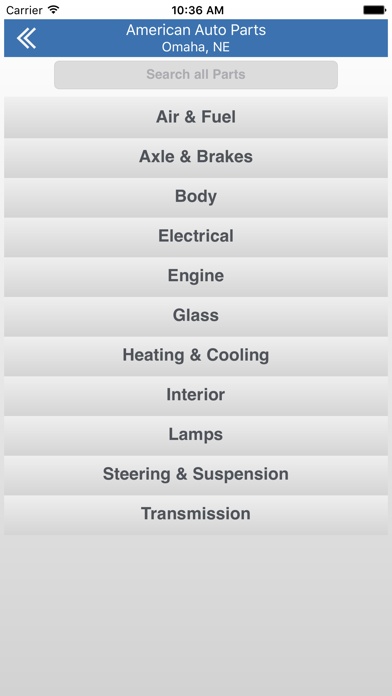 Screenshot #2 pour American Auto Parts - Omaha, NE
