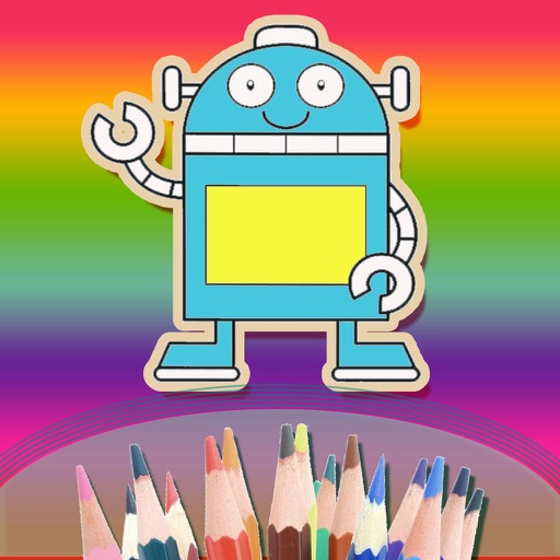 Children's Finger Painting HD - Kindergarten children Doodle and Drawing Robots icon