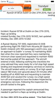 aviation news & headlines & occurrence reports - accident/incident/crash iphone screenshot 2