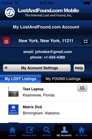 LostandFound.com Mobile screenshot 4