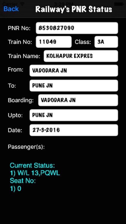 RailwayPNRStatus