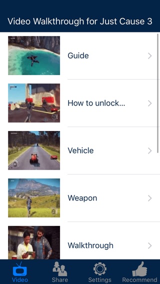 Video Walkthrough for Just Cause 3のおすすめ画像1