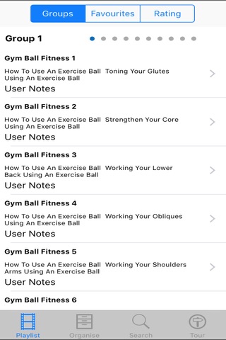 Gym Ball Fitness screenshot 2