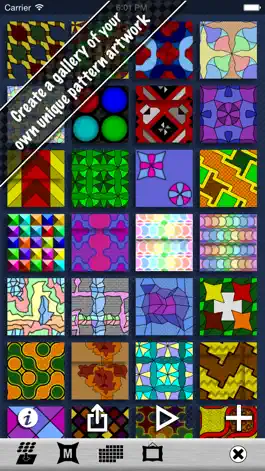 Game screenshot Pattern Artist Free - Easily Create Patterns, Wallpaper and Abstract Art mod apk
