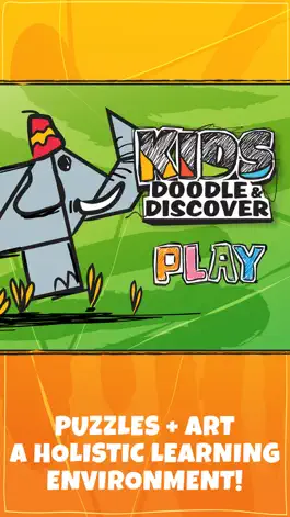 Game screenshot Kids Doodle & Discover: Safari Animals, K12 Puzzle mod apk