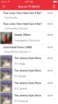 UK's Television Guide Free screenshot 4