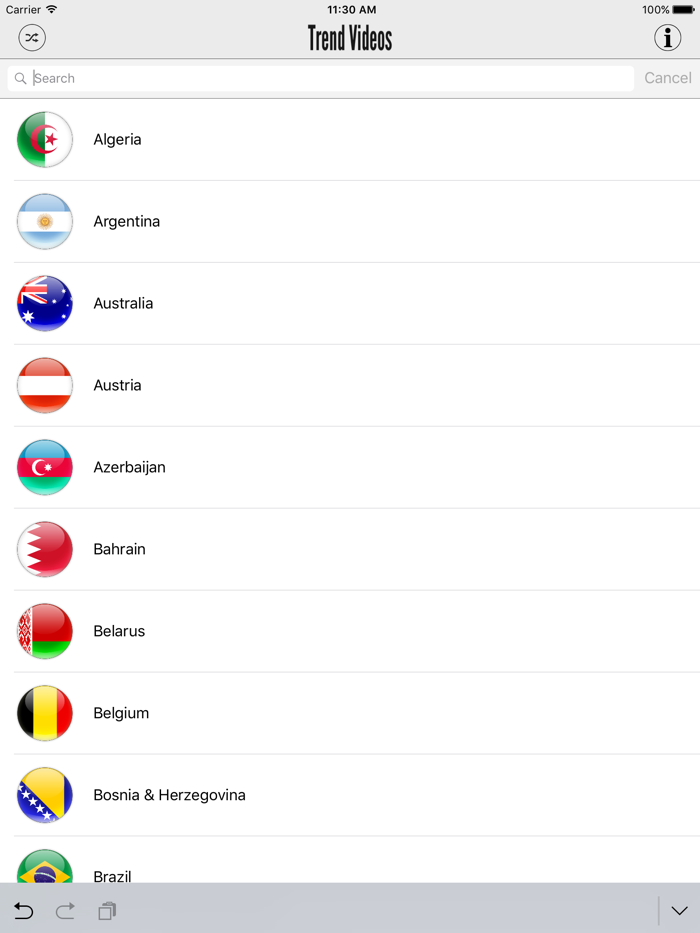 Trend Videos - Top 50 videos for Youtube