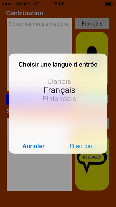 Screenshot #1 pour gLabs Traducteur