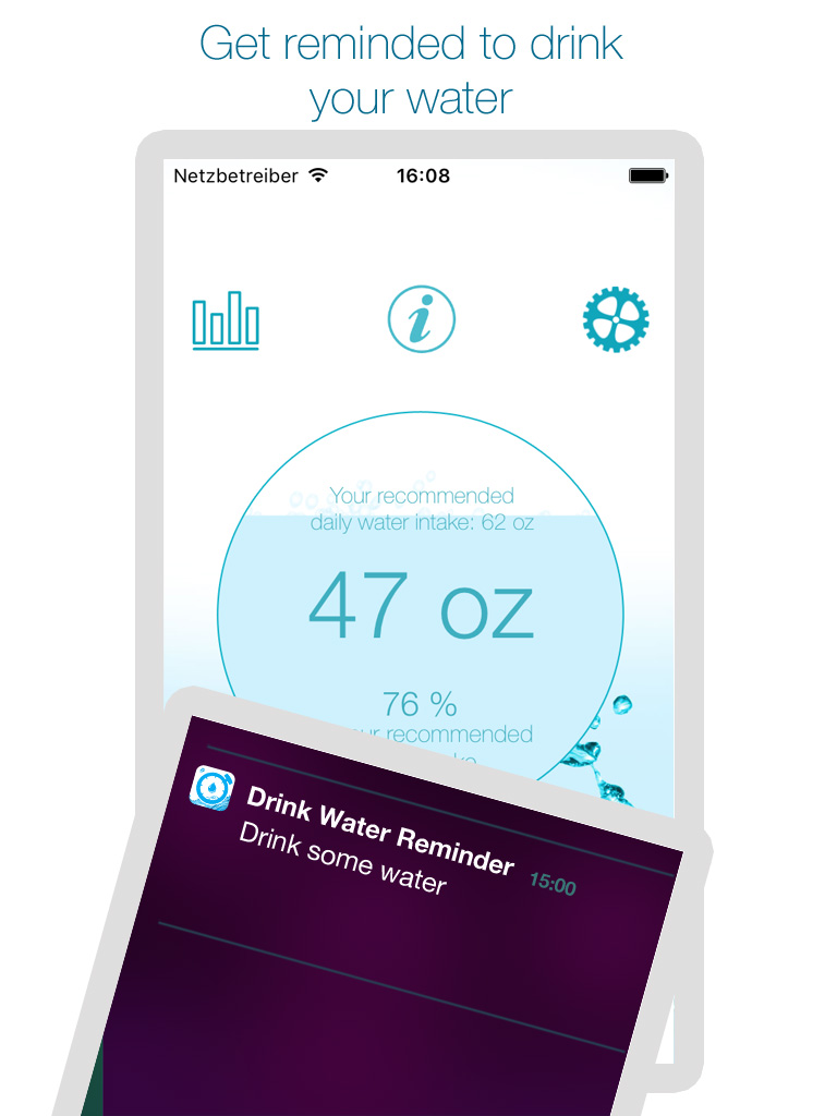 Drink Water Reminder and Intake Tracker