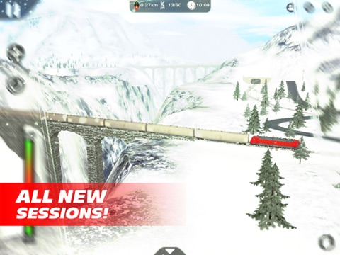 Screenshot #5 pour Train Driver Journey 8 - Winter in the Alps