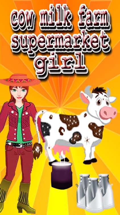 Cow Milk Farm Supermarket Girl Camel Goat Factory