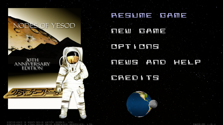 Screenshot #1 pour Nodes Of Yesod 30th Anniversary Edition