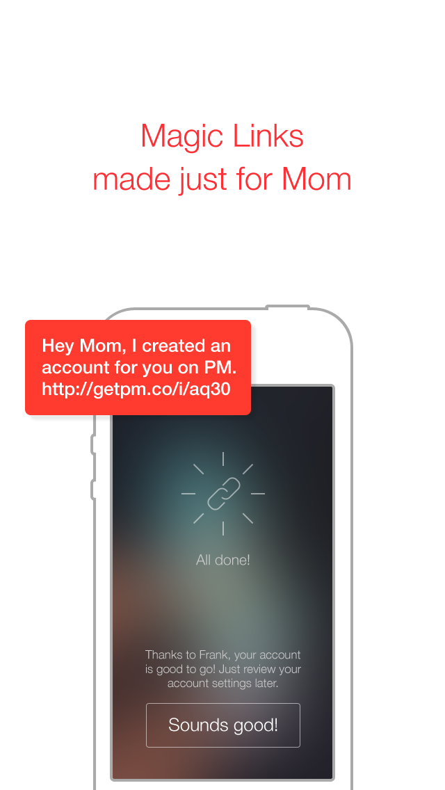 Personal Messenger iPhone screenshot 3 - Reference app