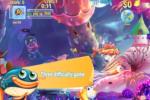 Hungry Fish Eat HD screenshot 3