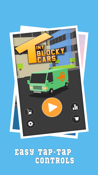Screenshot #1 pour Tiny Blocky Cars