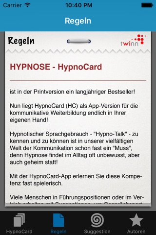 HypnoCard screenshot 4