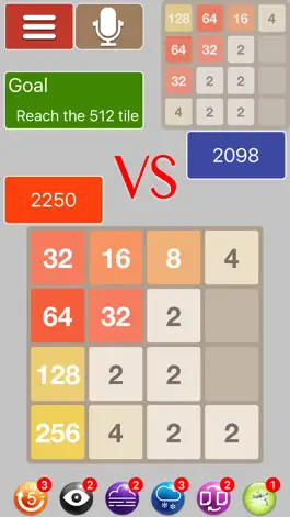 Game screenshot 2048 Showdown: the ultimate Versus battle mod apk