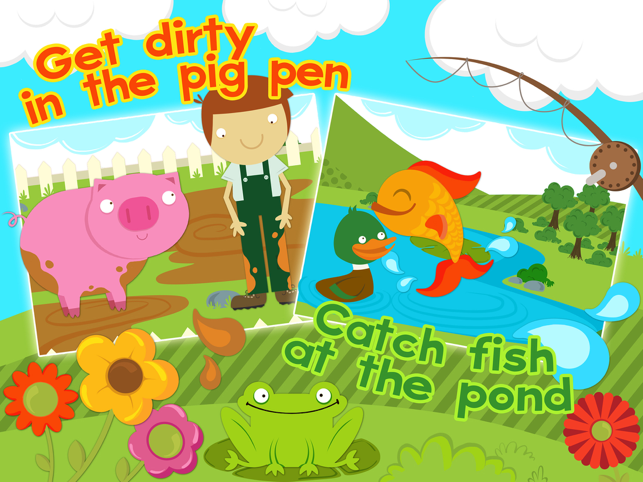 ‎Farm Games Animal Games for Kids Puzzles for Kids Screenshot