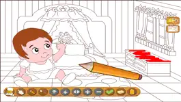 Game screenshot Coloringbook baby - Color, design and play with your own coloringbook baby apk