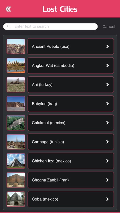 Famous Lost Cities of The World