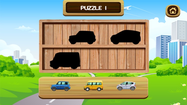 Cars and Trucks Puzzle Vocabulary Game for Kids and Toddlers - Education game to Learn Vehicle Vocabulary Words screenshot-3