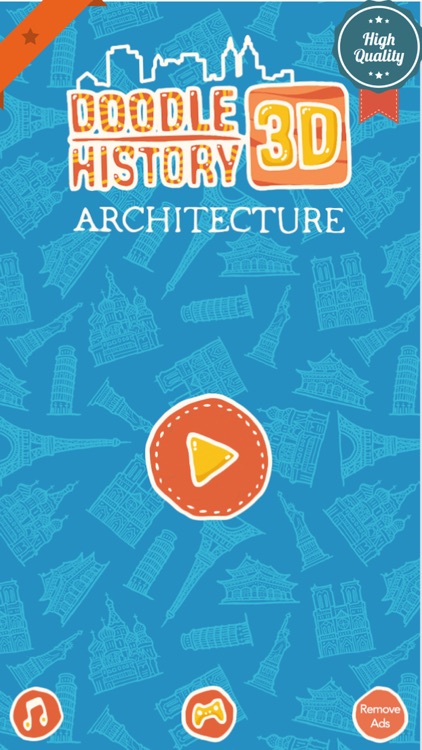 Doodle History 3d Architecture -- A Cool * VR Game screenshot-0