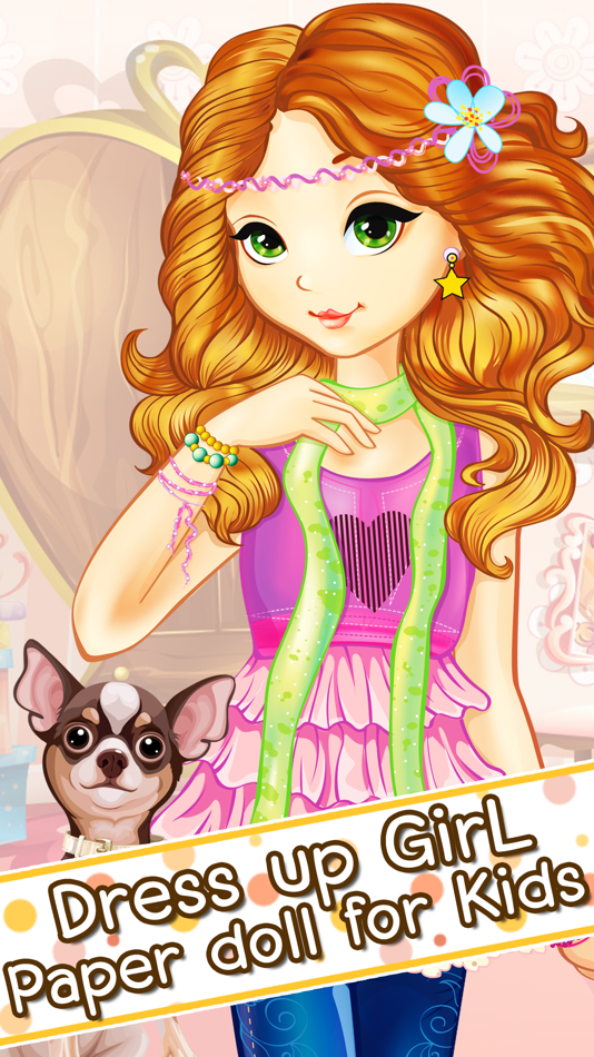 Dress Up Games For Girls & Kids Free - Fun Beauty Salon With Fashion Spa Makeover Make Up - 2.0 - (iOS)