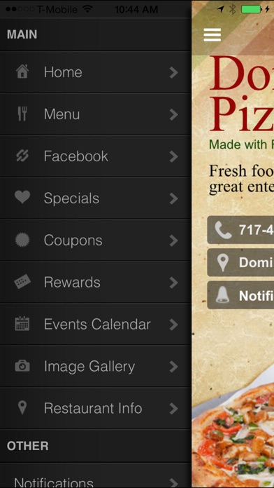 How to cancel & delete Dominion Pizza from iphone & ipad 2