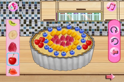 Cream Cake Maker:Cooking Games For Kids-Juice,Cookie,Pie,Cupcakes,Smoothie and Turkey & Candy Bakery Story,Free! screenshot 4