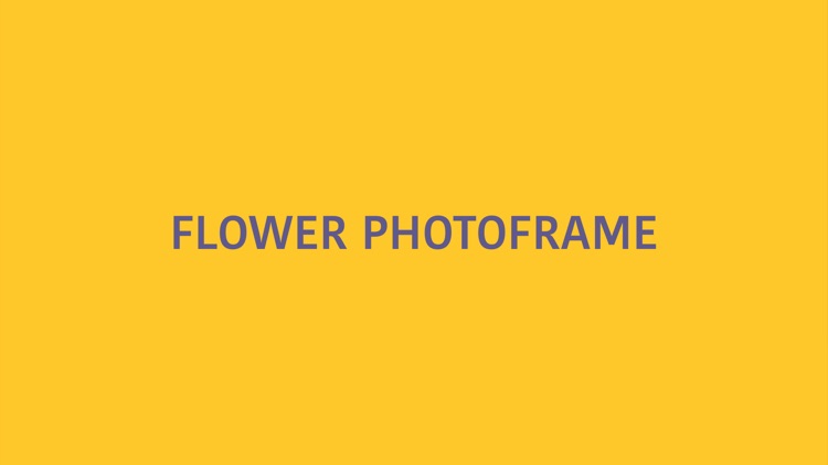 Flower PhotoFrame