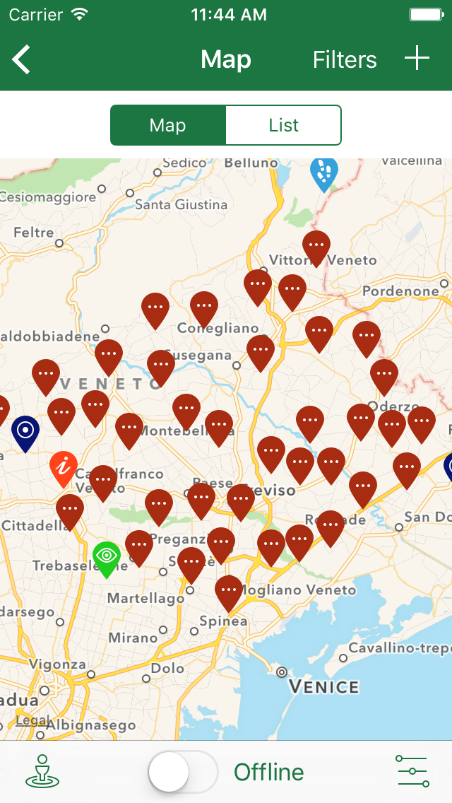 TREVISO-GUIDA VERDE TOURING