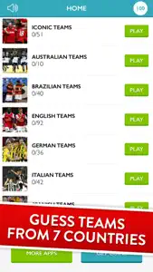 Guess The Soccer Team! - Fun Football Quiz Game screenshot #4 for iPhone