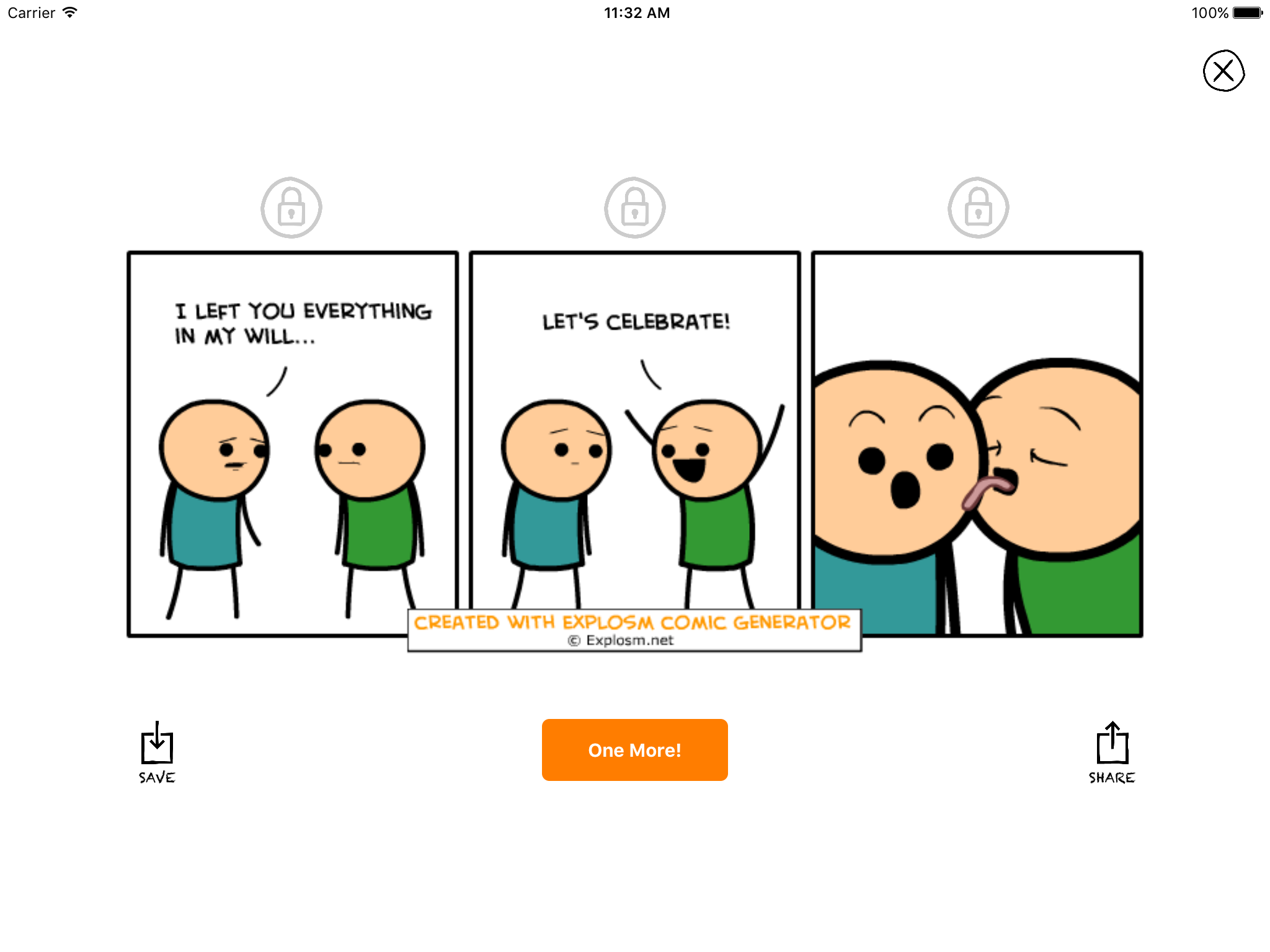 Cyanide and Happiness: Random Comic Generator screenshot 4