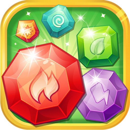 Diamond Attack - Magic Martch iOS App