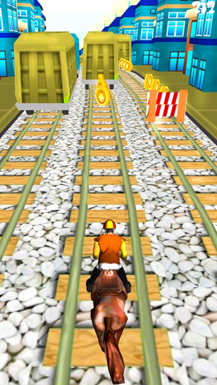 Crazy Horse Subway Surf screenshot-4