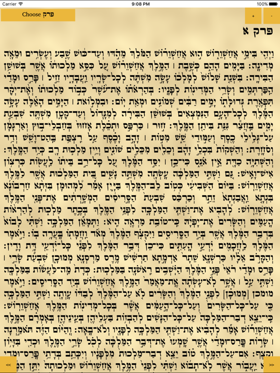 Screenshot #4 pour Megillah, Tikkun Korim