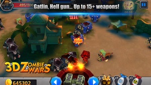 3D Zombie War screenshot #1 for iPhone