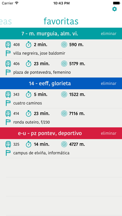 Screenshot #2 pour iTrans Coruña