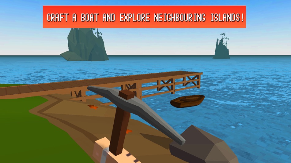 #5. Craft Island Survival Simulator 3D (iOS) 由: Tayga Games OOO