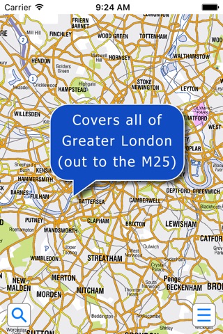 Greater London A-Z Street Map screenshot 2