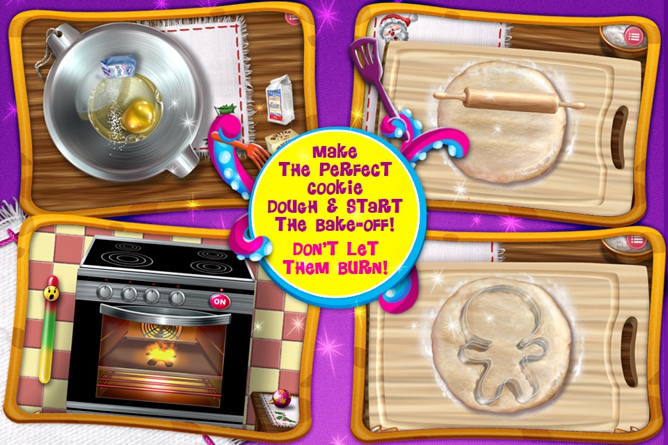Gingerbread Crazy Chef - Cookie Maker screenshot 2