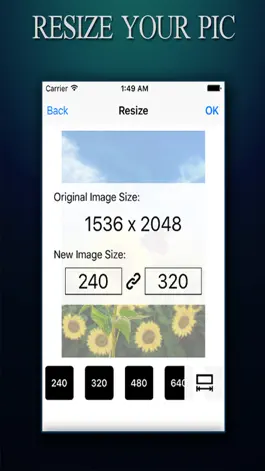 Game screenshot Image Resizer ADVANCED - Photo Resize Editor To Reshape pictures and Photos mod apk