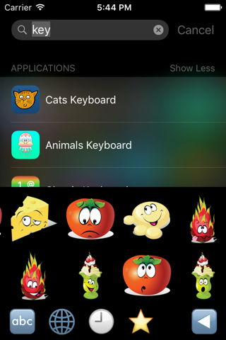 Food Keyboard screenshot 2