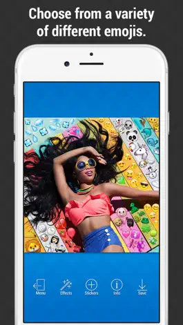 Game screenshot Emoji Picture Editor - Add Emojis to your Photos apk