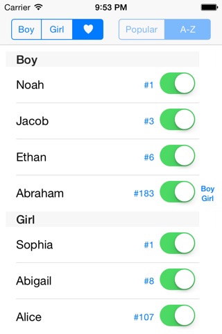 US Baby Names screenshot 4