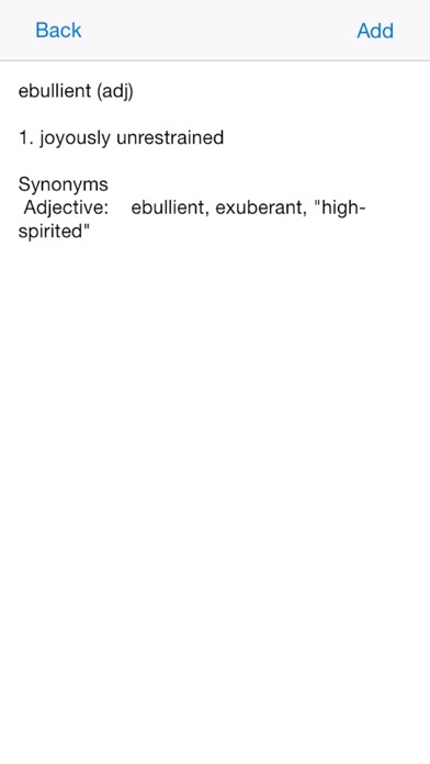 SAT Vocab Diary screenshot