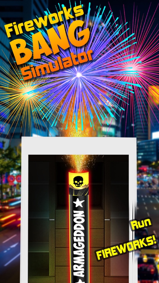 #3. Fireworks Bang Simulator (iOS) 由: Mariya Ivanova