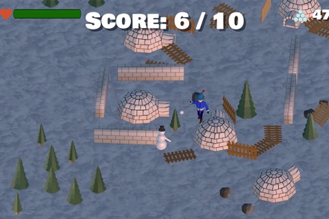 Snowman Attack screenshot 2