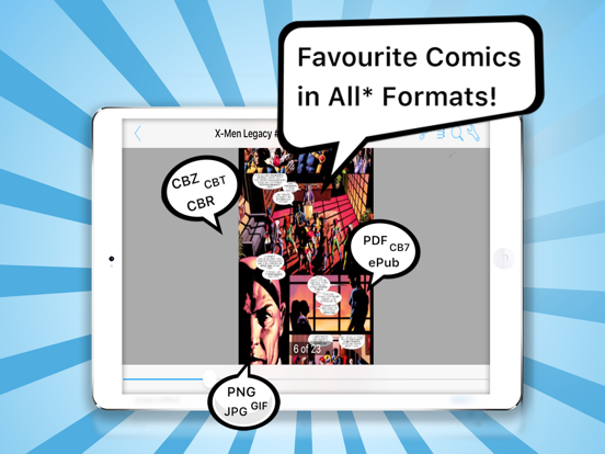 Comic Book Reader - Comic Reader + PDF Viewerのおすすめ画像1